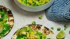 Crispy Wasabi Fried Shrimp Tacos with Sriracha Mayo Sauce