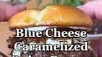 Delicious Blue Cheese & Caramelized Onion Burger Recipe