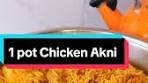 Delicious Chicken Akni Recipe