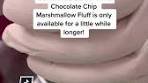 Delicious Mint Chocolate Chip Marshmallow Fluff for Hot ...