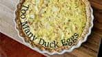 Duck Egg Quiche | Family Brunch | Gluten Free | Low Carb