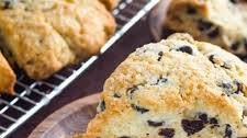Easy Homemade Dark Chocolate Chip Scones (with Heavy Cream)