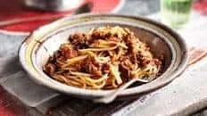 Easy spaghetti bolognese