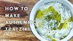 Evan Karas: How to make Tzatziki - Creamy & With Lots of Garlic