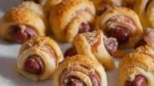 Garlic Parmesan Pigs in a Blanket with Prosciutto
