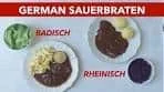 German Sauerbraten - Regional Beef Sour Roast Recipes