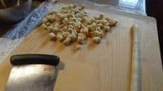 Gnocchi di manioca, pomodorini confit, salicornia e ombrina