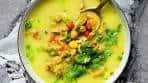 Golden Turmeric Chickpea Chicken Soup