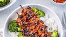 Grilled BBQ Chicken Skewers