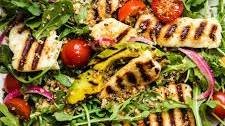 Grilled Halloumi Salad