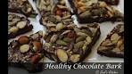 Healthy Chocolate Bark | Chocolate Bark with Roasted Nuts ...