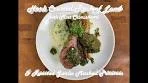 Herb Crusted Rack of Lamb with Mint Chimichurri