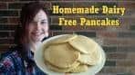 Homemade Dairy Free Pancakes with Duck Eggs