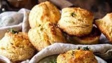 Honey Garlic Parmesan Biscuits