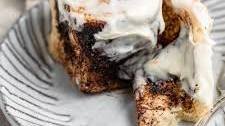 Hot Cocoa “Cinnamon” Rolls With Marshmallow Frosting