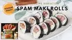 How to Make Spam Cucumber Maki Rolls - Easy Snack Recipe