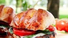 Italian Grilled Chicken Burgers
