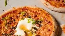 Kimchi Spam Pizza