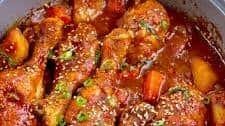 Korean Spicy Chicken Stew (Dakdoritang)