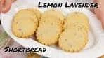 Lemon And Lavender Shortbread Cookies! | EASY cookie recipe