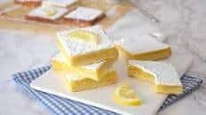 Lemon bars / Carrés citron