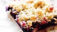 Lemon Blueberry Crumble Bars