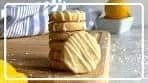 Lemon Lavender Shortbread Cookies with Lemon Glaze Drizzle