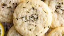 Lemon Lavender Sugar Cookies