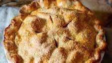 Maple Apple Pie {Double Crust & Deep Dish}