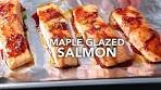 Maple Glazed Salmon Recipe