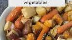 Maple Roasted Root Vegetables with Rosemary