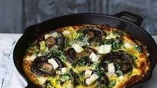 Mushroom, Kale & Haloumi Frittata Recipe | Woolworths