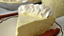 No-Bake Eggnog Cream Pie