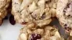Oatmeal Cranberry Cookies | Chewy, hearty, and bursting with ...