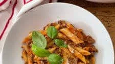 One Pot Pasta Bolognese