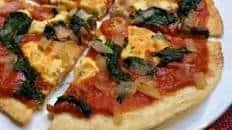 Paleo Yuca Pizza with Vegan "Cheese" (Gluten-Free, Grain-Free, Dairy-Free, AIP)