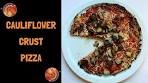 Pâte à pizza au chou-fleur | Cauliflower pizza crust
