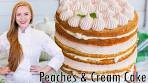Peaches & Cream Cake (Zefir Torte) The ULTIMATE Peach ...