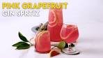 Pink grapefruit gin spritz | delicious. Australia