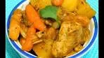 Pollo Guisado y Arroz Blanco Puertoriqueño (Chicken stew ...