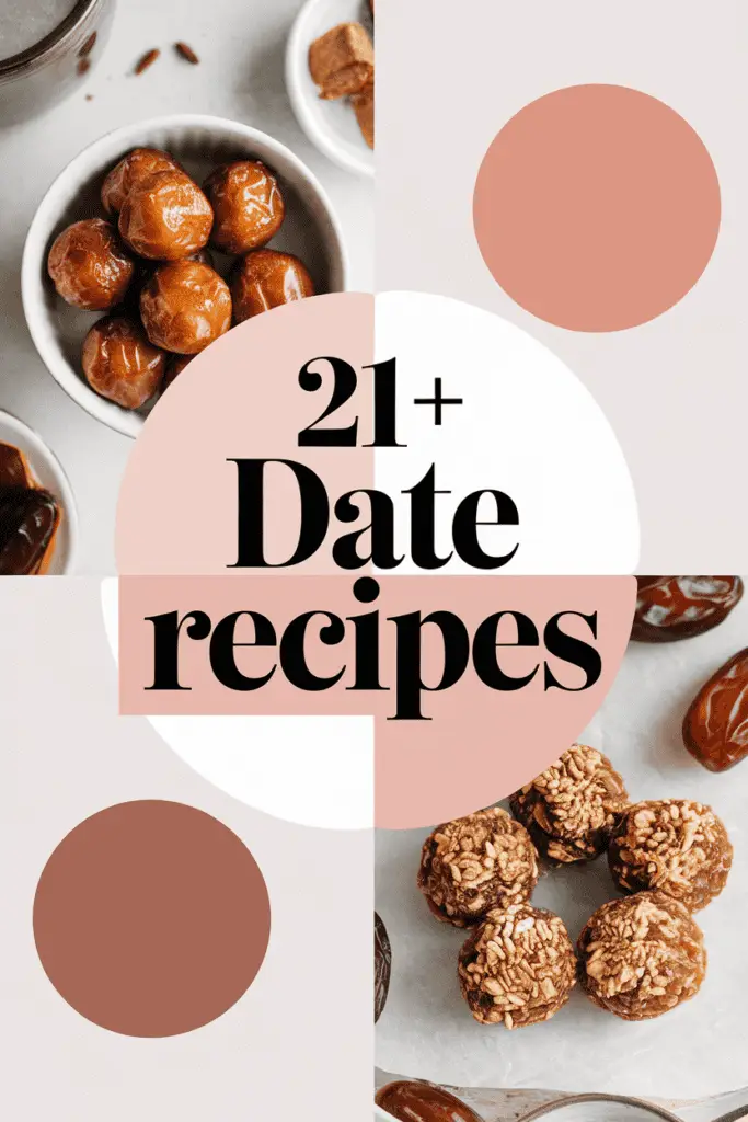 21 amazing healthy recipes using dates that will delight your taste