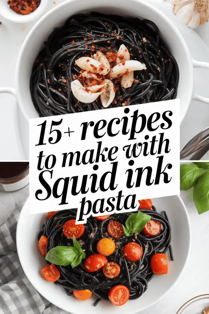 9+ Feel-Good Recipes with Squid Ink Pasta That Will Wow Your Dinner