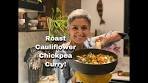 ROAST CAULIFLOWER CHICKPEA CURRY | Easy Healthy ...