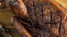 Roast Goose with Apple Maple Glaze