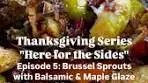 Roasted Balsamic & Maple Glazed Brussel Sprouts - the ...