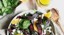 Roasted Beetroot Salad with Feta and Walnuts