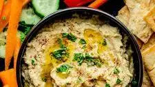 Roasted Garlic Hummus