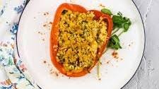 Seafood Stuffed Bell Peppers