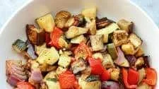 Simple Balsamic Roasted Vegetables