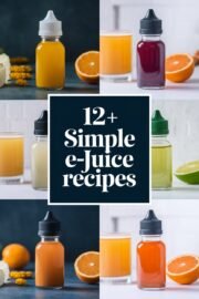 12+ Amazing Ejuice Recipes You Can Easily Make at Home for a Flavorful Vaping Experience! – simple ejuice recipes
